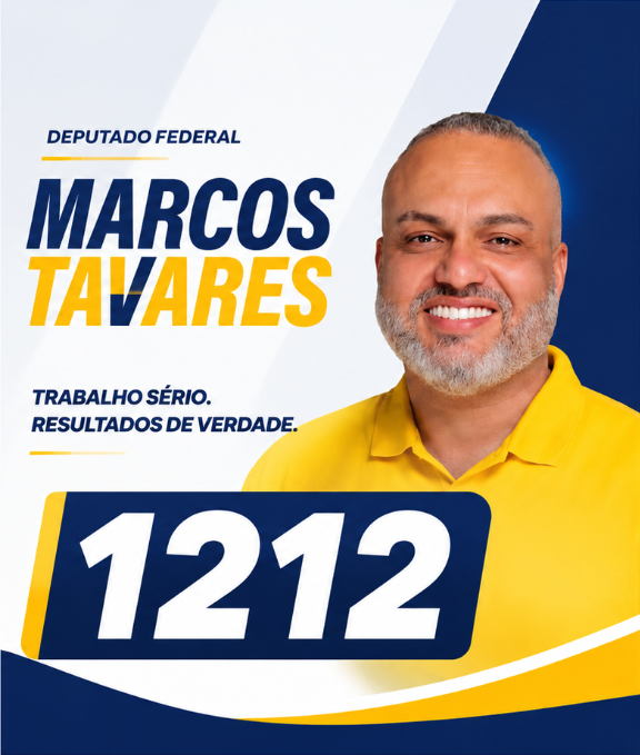 Marcos Tavares — Deputado Federal · 1212